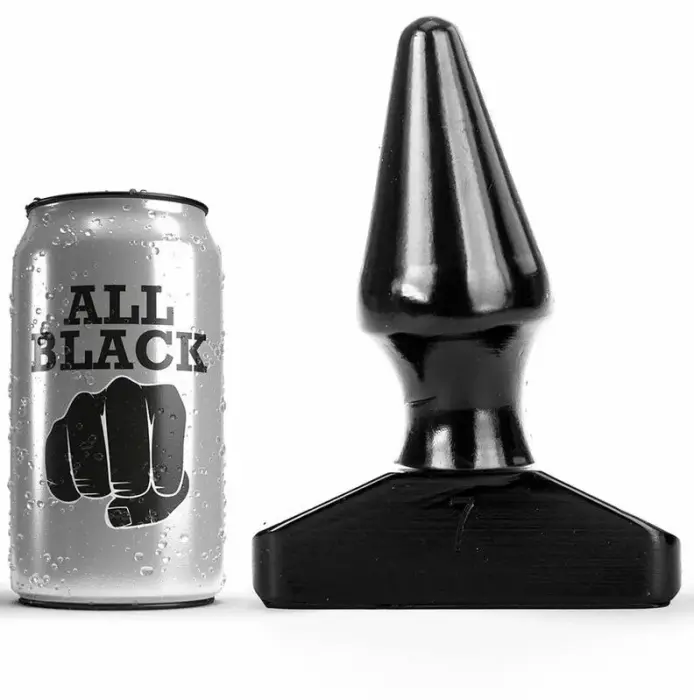 All Black Plug AB47 – 16 cm (6.3″) – Black