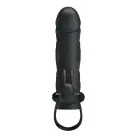 PRETTY LOVE - Penis Sleeve with Ball Strap and Vibration — Photo 1