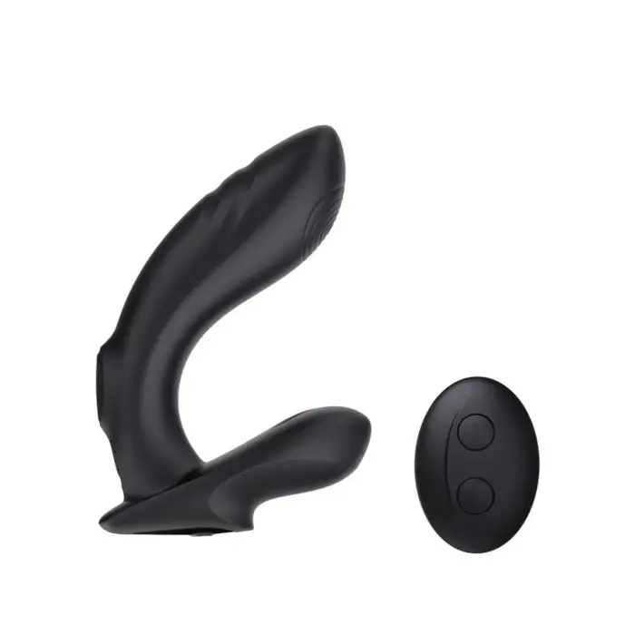 INTY Toys Rebel Prostate Massager – 10 Vibration Modes – Black
