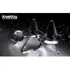 LoveToy Flawless Clear Anal Plug – anālais spraudnis – caurspīdīgs – 11,4 cm — Foto 11
