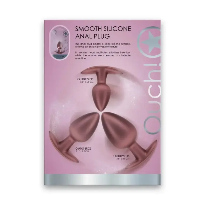 Ouch! OU1018ROS – intimate machine – anatomical texture – pink – large