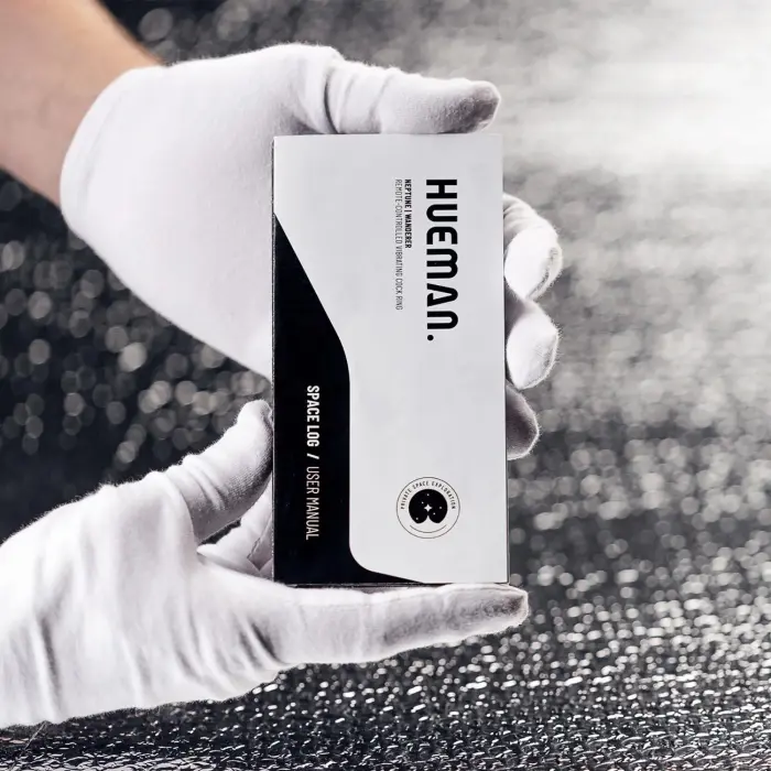 Hueman Comets anālais spraudnis komplekts – S, M, L – Melns Foto 8