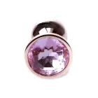 Plug-Jewellery Red Gold anālais spraudnis – 7 cm (2.8″) – Rozā — Foto 1