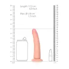Slim reālistisks dildo ar piesūcekni – 15.5 cm (6″) – miesas krāsa — Foto 7