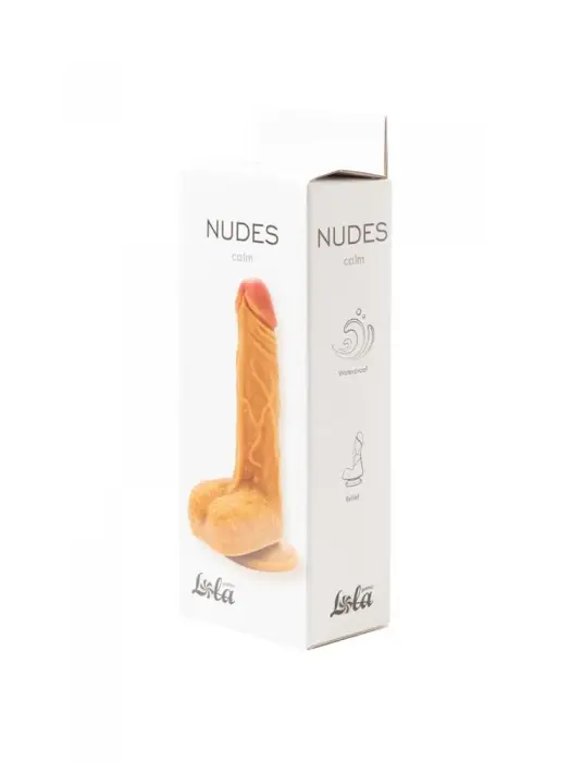 Calm reālistisks dildo ar piesūcekni – 17.5 cm (7″) – miesas krāsa