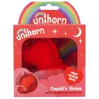 Unihorn Cupids Beau vibratorius su širdies formos liežuvėliu – 9 cm (3.5″) – rožinis — Nuotrauka 1