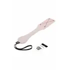Peaches 'N Creame Chain Impression Paddle – паддл из искусственной кожи с отпечатком цепи – розовое золото – 32 см — Фото 1