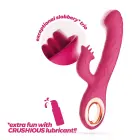 CRUSHIOUS MIRENCA Thrusting Rabbit Vibrator – 22.5 cm (8.8″) – Purple — Photo 7