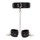 TABOOM Heavy Collar and Wrist Cuffs – Black — Photo 1