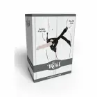 Get Real Adjustable Harness – reguliuojami strap-on diržai su 3 silikoniniais žiedais – juodi — Nuotrauka 9