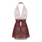Christine Nataly Open Cup Babydoll, Red, Flowing Lightweight Design — Foto 5