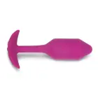 b-Vibe вибрирующая анальная пробка Snug Plug 2 – 12.5 cm – Розовый — Фото 4