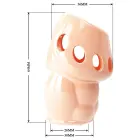 PRETTY LOVE - OSCAR locekļa biezuma uzmava – TPR Foto 10