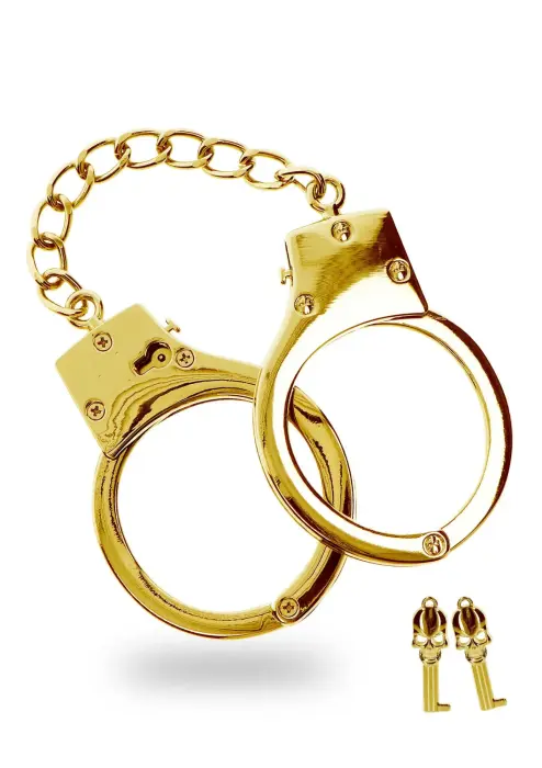 Позолоченные BDSM наручники