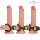 INTENSE Alex Black Dual Vibrating Ring with 10 Modes & Remote Control — Photo 2