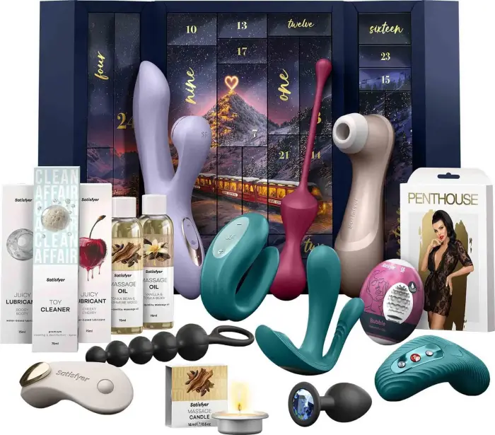 Satisfyer Advent Calendar 2026 Premium – 24-door surprise kit with intimate accessories