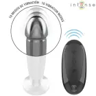 INTENSE M Remote-Controlled Metal Plug – 11.8 cm – Silver — Photo 3