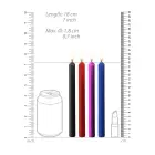 Ouch! Teasing Massage Candles – Multicolored – 4 pcs. — Photo 3