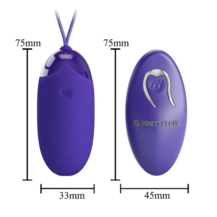 PRETTY LOVE Berger Egg Vibrator – Remote Control Photo