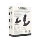 Dual Motor Remote Control Beaded Vibrating Liquid Silicone Prostate Stimulator – Black — Photo 3