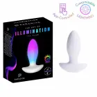 Paradise Illumination The Plug – vibrating plug with RGB LED and app – white — Photo 1