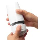 Tenga Aero Silver Ring masturbaator – must — Foto 5