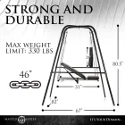 Throne Adjustable Sex Sling with Stand — Photo 11