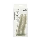 Double Pearlescent Dildo Baroque Pearl – 17.5 cm (6.9″) – White — Photo 1