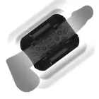 Jamyjob Cassian Compact Vibrating Cup – Dual-Ended – Black — Photo 2