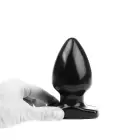 Piko formos analinis kištukas M – 13 cm (5.1″) – Juodas — Nuotrauka 2