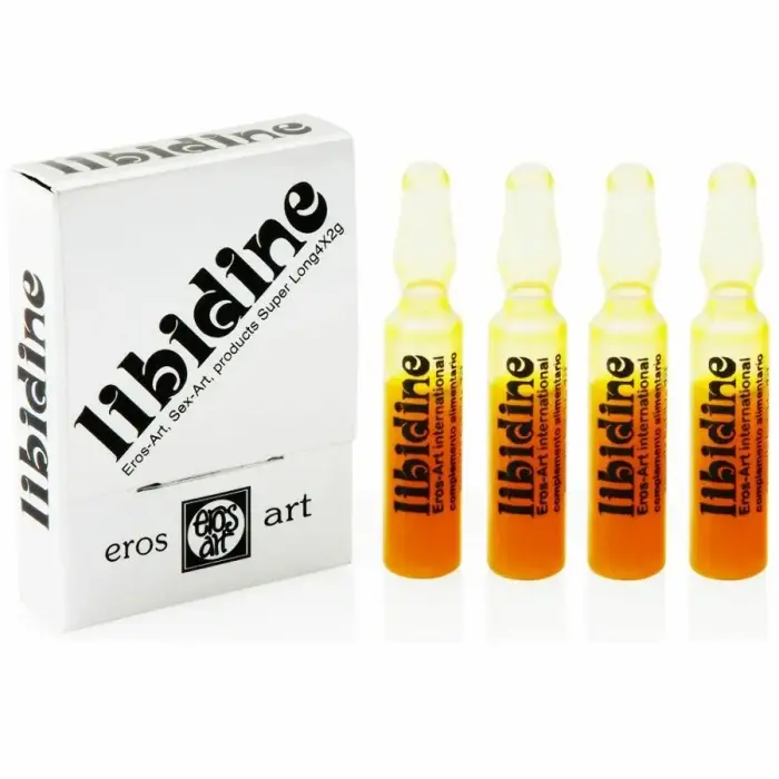 EROS-ART Libidine Natural Formula 4 ампулы – растительный экстракт и витаминный комплекс