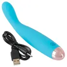 Cuties Mini Vibrator – 19 cm (7.5″) – Blue — Photo 7