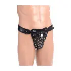 STRICT Safety Net Adjustable Male Chastity Belt – Black — Photo 1