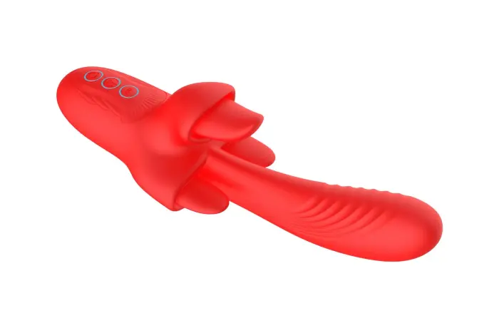 Charlie G-Spot & Clitoral Vibrator – Red