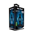 MR PLAY - Must silikoonist vibreeriv anaaltapp – 10 cm — Foto 7