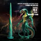 Power Monsters Verdant Titan – 47 cm Rievots Monster silikona dildo Foto 2