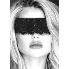 Ouch! Lace Blindfold – Black — Photo 7