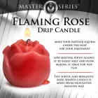 Flaming Rose Erotic Massage Candle – Red — Photo 6