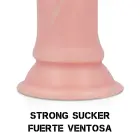 RockArmy Spitfire Liquid Silicone System Strap-On Dildo Set – 21 cm (8.3″) – Skin — Photo 8