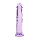 Taisns reālistisks dildo ar piesūcekni – 20 cm (7.9″) – Violets Foto 2