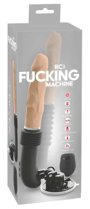 RC Fucking Machine 3 вибратор с функцией толчков – 30.3 cm (12″) – телесный