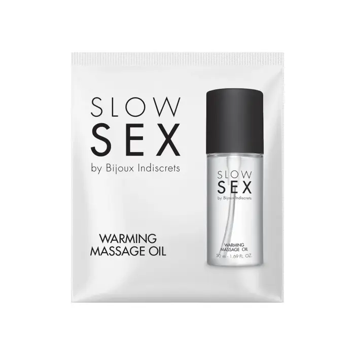 Sachette Coconut Warming Massage Oil 2ml - Gentle Warming Sensation