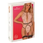 Obsessive Lilines pitsist bodi – roosa – L/XL — Foto 1