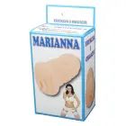 MARIANNA vagīnas masturbators – 13.5 cm – miesas krāsa — Foto 5