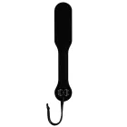 Sportsheets Sincerely Onyx Black Acrylic Bow Tie Impact Paddle 34cm — Photo 1