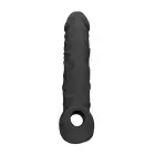 Locekļa uzmava – 20 cm (8″) – melns — Foto 2