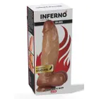 INFERNO by HIDDEN DESIRE realistiškas dildo – 22 cm – kūno spalva — Nuotrauka 3
