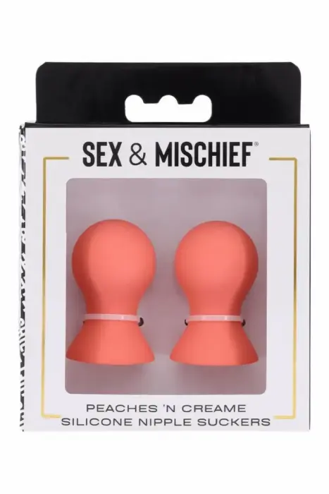 Peaches 'N Creame – silicone nipple suction cups – body-safe – hypoallergenic