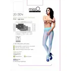 MissO P101 Sheer Tights with Comfort Opening – Light Blue – L/XL — Photo 2