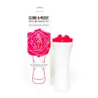 Clone-A-Pussy Plus Sleeve Kit Pink - Customizable Silicone Model Set — Photo 1